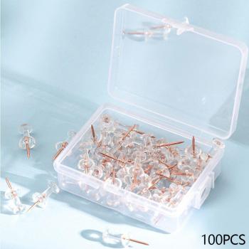 100pcs Steel Point Push Pins