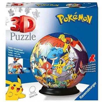 Puzzle 3D Bola Pokémon 72 Piezas
