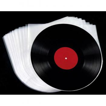 100 Pack Anti-Static Vinyl Record Outer Sleeves