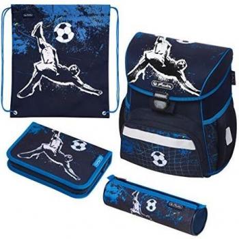 Loop Plus Schultasche Herlitz – Fußball‑Design
