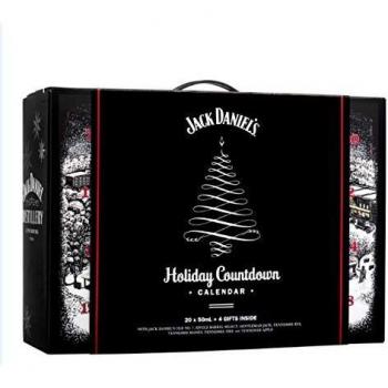 Calendario Festivo Jack Daniel's con 20 Miniaturas de Whiskey