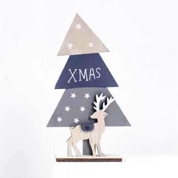 Petite décoration de Noël en bois avec élan