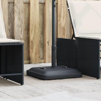 VIDAXL Base per Ombrellone con Manici per Pali Ø38/48 mm 27kg Quadrata 413398