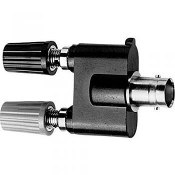 100023660 BNC Test Lead Connector – 4 mm Black & Red Sockets