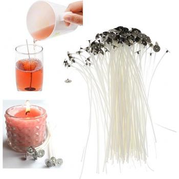 Mechas de Velas DIY de Algodón Natural