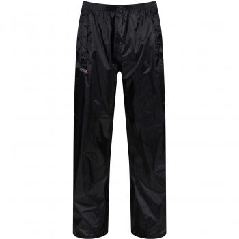 Regatta Men’s Rain-Resistant Outdoor Overtrousers – L (Black)