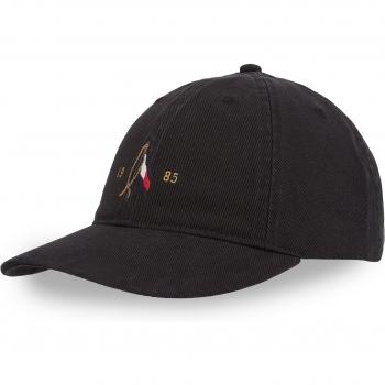 Cappellino Tommy Hilfiger Seasonal Flag Wash 6 Panel Cap AM0AM13348 Nero