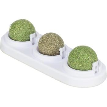 Trixie 3-Mal-Spielball-Set – Katzenminze + Matatabi
