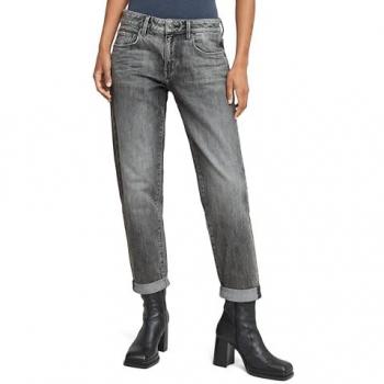 Jean G-Star Kate Boyfriend Sun Faded Gunmetal 25 (Spartoo)