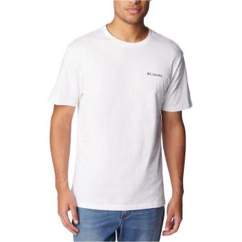 T-shirt Columbia CSC Basic Logo – Manche Courte, Noir & Blanc, XL