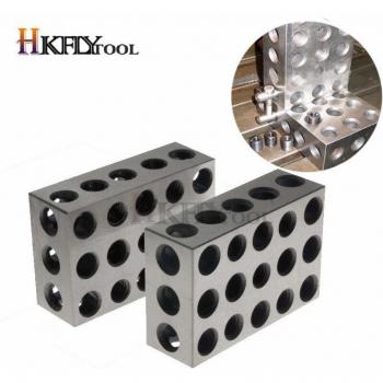 Precision 1-2-3 Block Gauge Set, Hardened Steel, 25mm, 50mm, 75mm