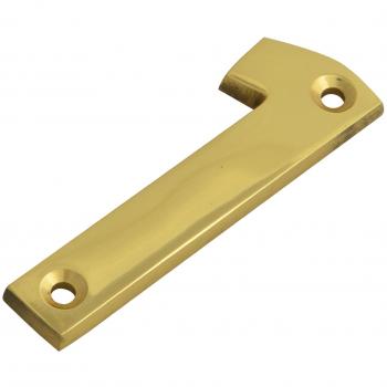 75mm Brushed Brass Numerical 1 Forge