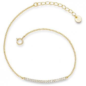 Glanzstück München 60603117 – Sterling Silber, zierliches Armreif-Set