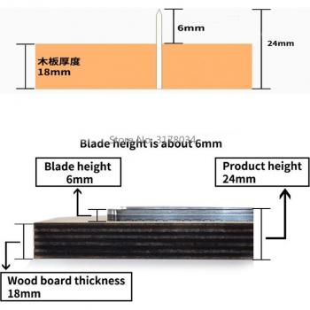 DIY Leather Punch Cutter Japan Steel Blade 32x50mm