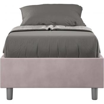 Cadre de Lit Moderne Avika 39cm Rose 90x190
