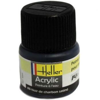 Peinture à Maquette Noir Charbon Acrylique 12ml