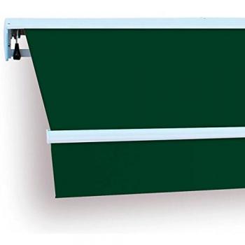 Toldo completo manual 4x2,5m Smartsun verde poliéster