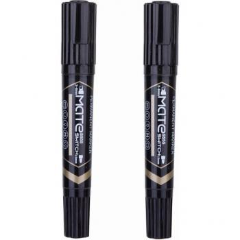 Dual Tip Waterproof Permanent Markers 2pcs