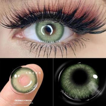 Lentillas de Color AMARA para Miopía Azules 2 Unids