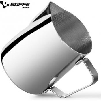 Soffe Premium Espresso Milk Frothing Pitcher (Stainless Steel)