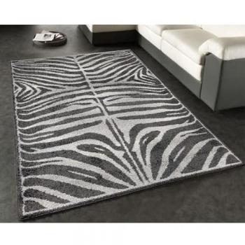 Alfombra Salon Base de Yute Antideslizante Diseño Animal Medida 133X190 CM