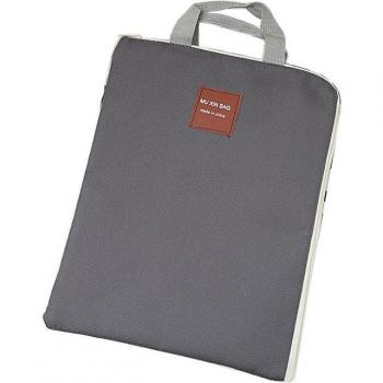 Leinwand-A4-Datei­tote mit Organizer-Funktion