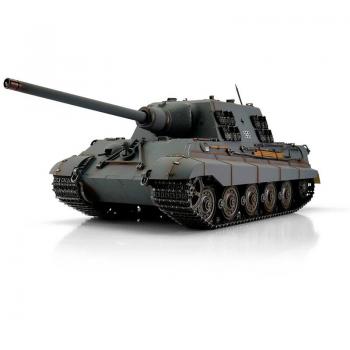 TORRO 1/16 RC Jagdtiger Panzer in Grau mit Infrarot und Rauchentwicklung