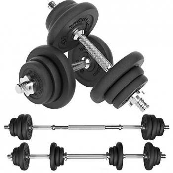 Body Revolution Adjustable Cast Iron Dumbbell Set