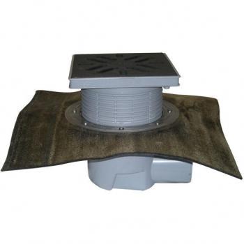 Drain Horizontal avec Grille en Fonte 226x226mm
