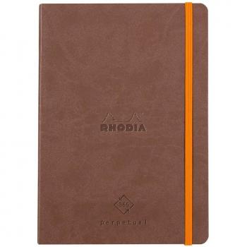 Rhodia Bullet Journal Perpetual A5 64 Blatt 90g/qm Schokolade