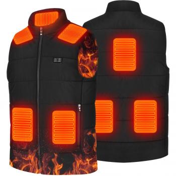 Smart Heated Vest for Outdoor Use