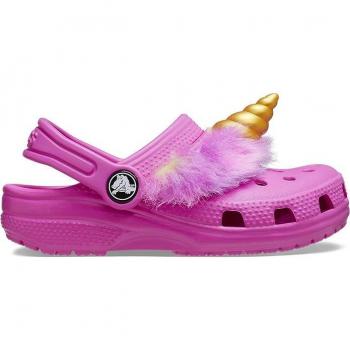 I AM Unicorn Crocs Bimba Classic Clog Rosa
