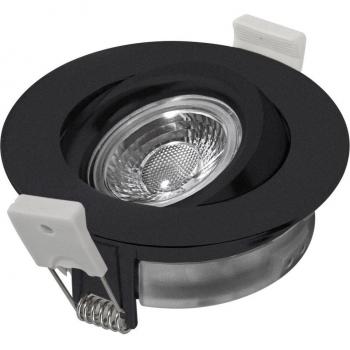 HEITRONIC LED Bad-Einbaustrahler DL6809, schwarz