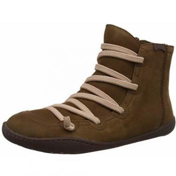 CAMPER Peu Women's 38 Ankle Boot – Brown Smooth Leather