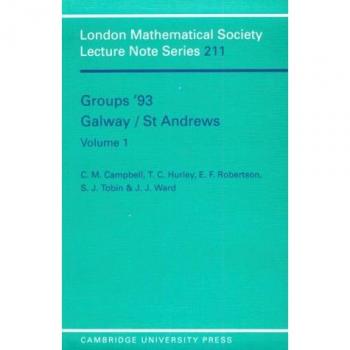 Groups '93 Galway/st Andrews, London Mathematical Society Lecture Note Series