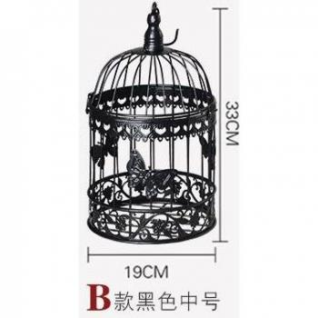White Iron Birdcage for Weddings