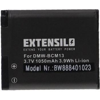 Extensilo Li-Ion Ersatz für Panasonic DMW-BCM13PP