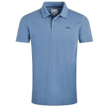 Weird Fish Mid‑Blue Miles Polo – Size L