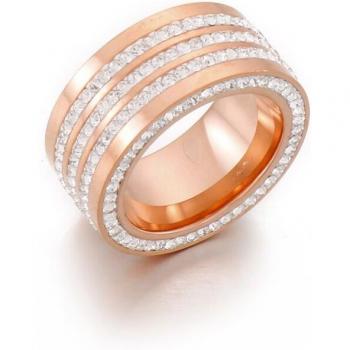 Anillo Mujer Estilo Boda Diamante Simulado