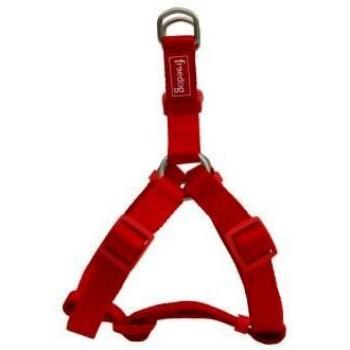 Harnais en nylon rouge taille S