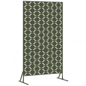 VividOlive 100x50x180 Steel Privacy Mesh Panel – Patterned
