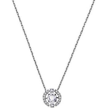 Collier Sparkling Dance Swarovski, Rond, Blanc, Métal Rhodié