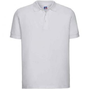 Polos Uomo Piqué Bianco Russell M Ultimo