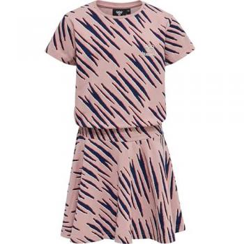 Vestido Hummel Amelia de Manga Corta Rosa 104 cm