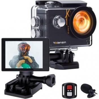 Yolansin 170° Wide Angle Action Camcorder