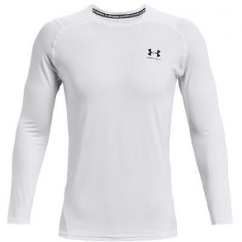 Maglia U.A. HeatGear Fitted manica lunga bianco XL