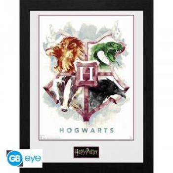 GB Eye, Bilder, Harry Potter Kunstdruck: Hogwarts Wasserfarbe (30 x 40 cm)
