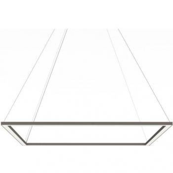 Lumicom 70W/m Strip LED Sospensione Metallo 4000K L90cm Tortora Lucido