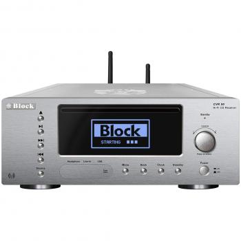 AudioBlock GmbH Block CVR-50 CD-Internet-Receiver | Farbe: Diamantsilber