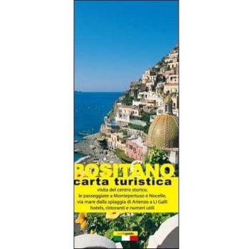 Positano. Mappa turistica di Positano